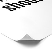 Erwartungshaltungspaket Poster (Ecke)