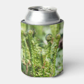 Erwecken des jungen Farns im Garten Dosenkühler (Kanne Vorderseite)