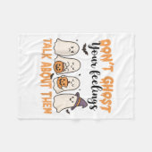 Erwecken Sie Ihre Gefühle nicht auf psychische Ges Fleecedecke (Vorderseite (Horizontal))