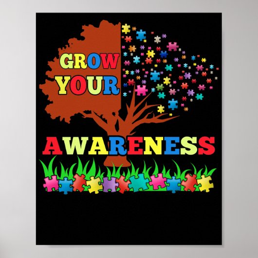 Erwecken Sie Ihren Awareness Autismus's Puzzle Tre Poster (Vorne)