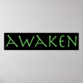 Erweckte Print Poster (Vorne)