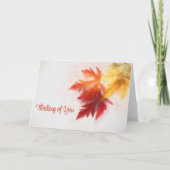 Erweichendes Denken bei der Grußkarte Karte (Vorderseite)