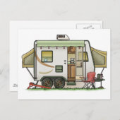 Erweiterbarer Hybrid-Anhänger Postkarte (Vorne/Hinten)