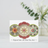 Erweitern Sie alles, was Sie sind Postcard! Postkarte (Stehend Vorderseite)