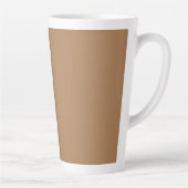 Erweitern Sie Ihr Design mit einem braunen Hinterg Milchtasse (Rechts)