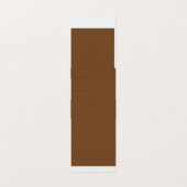 Erweitern Sie Ihr Design mit einem braunen Hinterg Visitenkarten (Außenseite Aufgefaltet)