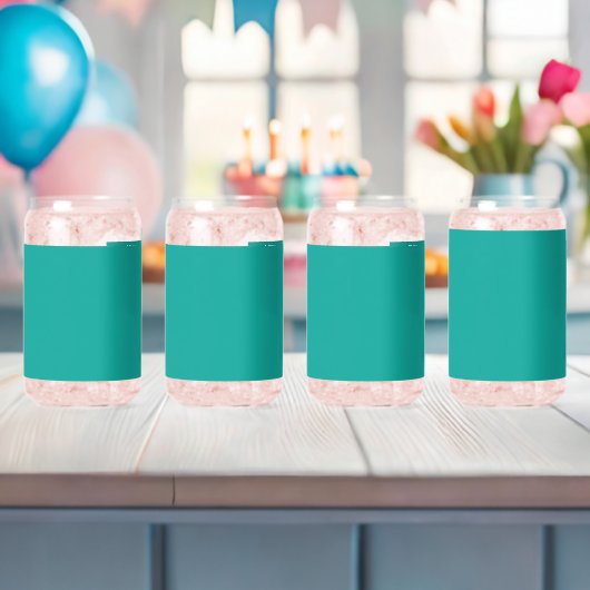 Erweitern Sie Ihr Design mit einem grünen Hintergr Dosenglas (Insitu (Baby Party))