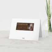 Erweitern Sie Ihre einheimische Gruß-Karte Karte (Rückseite)