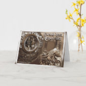 Erweitern Sie Ihre einheimische Gruß-Karte Karte (Gelbe Blume)