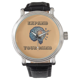 Erweitern Sie Ihren Geist Armbanduhr