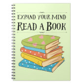 Erweitern Sie Ihren Geist ... lesen Sie ein Buch (Vorderseite)