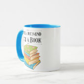 Erweitern Sie Ihren Geist ... lesen Sie ein Buch Tasse (Vorderseite Links)
