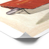 Erweitert 1956 Lincoln Premiere 4 Door Centerfold Poster (Ecke)