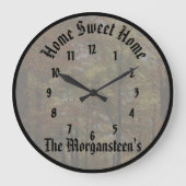 Erweitert Erstellen Sie Ihre eigene Personalisiert Große Wanduhr (Vorderseite)