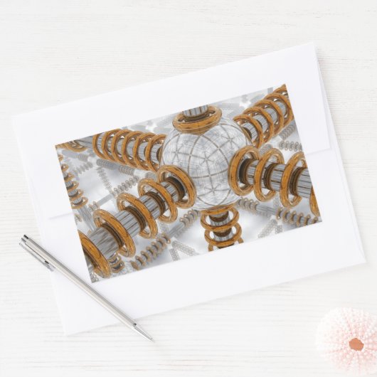 Erweiterte Automatisierung Rechteckiger Aufkleber (Umschlag)