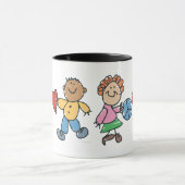 Erweiterte Hände des Friedens und der Liebe Tasse (Zentrum)