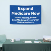Erweiterte Medicare jetzt Banner (Messeveranstaltung)