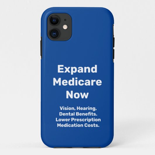 Erweiterte Medicare jetzt Case-Mate iPhone Hülle (Rückseite)