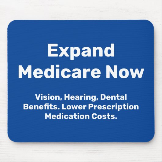 Erweiterte Medicare jetzt Mousepad (Vorne)