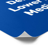 Erweiterte Medicare jetzt Poster (Ecke)