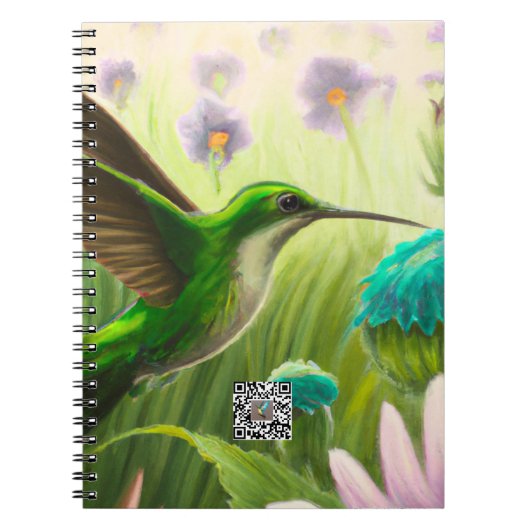 Erweiterte Realität Hummingbird-Notebook Notizblock (Vorderseite)