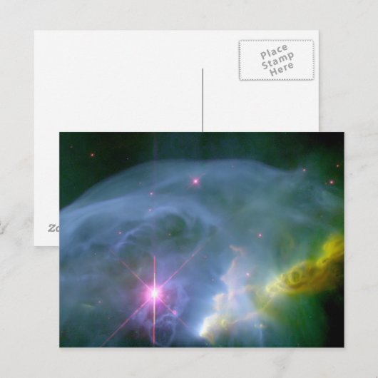 Erweiterung der Blase Postkarte (Vorne/Hinten)