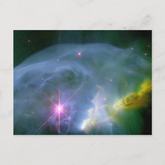 Erweiterung der Blase Postkarte (Vorderseite)