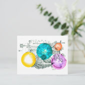 Erweiterung der Multiversen Kunst Postkarte (Stehend Vorderseite)