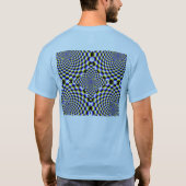 Erweiterung der optischen Illusion T-Shirt (Rückseite)