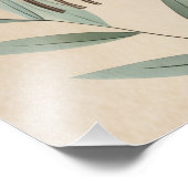 Erweiterung des abstrakten botanischen Fotos Fotodruck (Ecke)