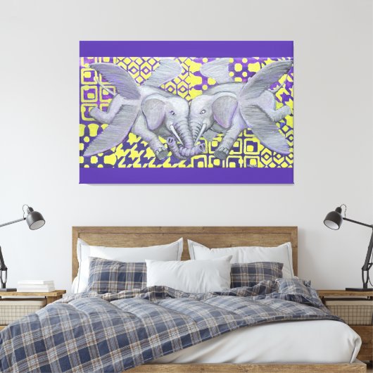 Erweiterung des Fotos Leinwanddruck (Insitu (Schlafzimmer))