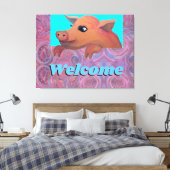 Erweiterung des Fotos Leinwanddruck (Insitu (Schlafzimmer))