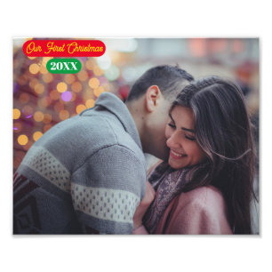 Erweiterung des Fotos - Unser erstes Weihnachtsfes Fotodruck