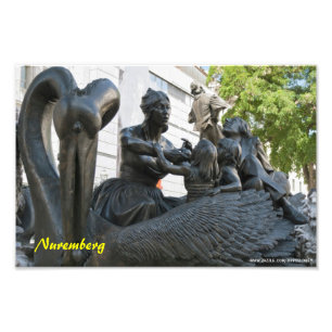 Erweiterung des Fotos von Nürnberg Fotodruck