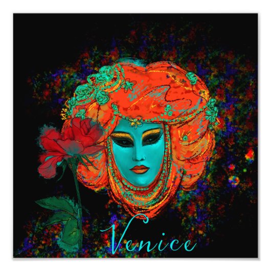 Erweiterung des Fotos von Venedig Fotodruck (Vorne)