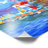 Erweiterung des griechischen Fotos an der Küste Fotodruck (Ecke)