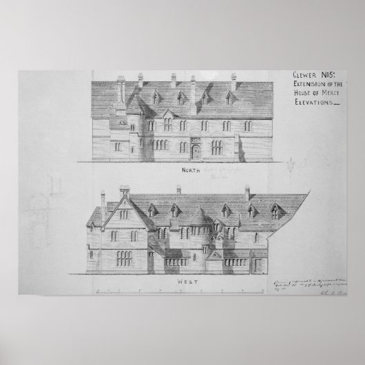 Erweiterung des Hauses der Gnade, Clewer Poster (Vorne)