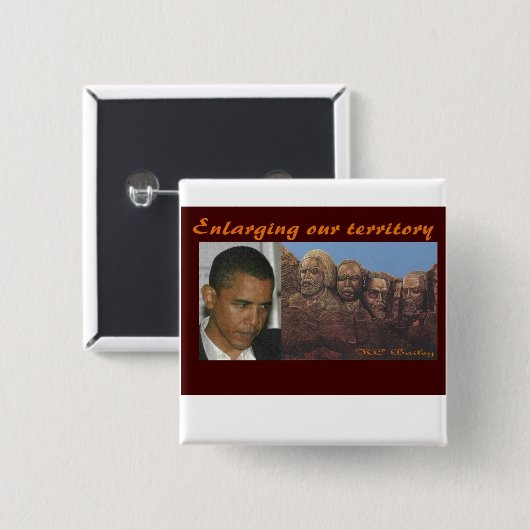 Erweiterung des Territoriums - Maßgeschneiderte Button (Vorne & Hinten)