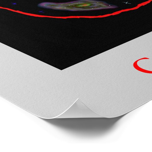 Erweiterung des Universums Poster (Ecke)