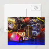 Erweiterung des Universums Postkarte (Vorne/Hinten)