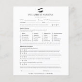 Erweiterung von Eyelash-Client-Datensätzen // Bera Flyer (Hinten)