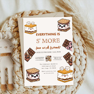 Erweiterung von S zu Liebe Marshmallow Baby Shower Einladung