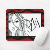 "Erweiterungen der DIVAtude" Mousepad (Mit Mouse)