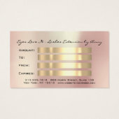 Erweiterungs-Makeup für die Blush-Lashes (Rückseite)