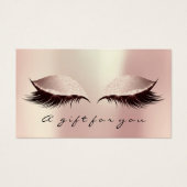 Erweiterungs-Makeup für die Blush-Lashes (Vorderseite)