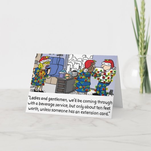 Erweiterungskabelkarte Feiertagskarte (Vorderseite)