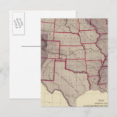 Erwerb von US-Territorien Postkarte (Vorne/Hinten)