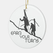 Erwerben Sie Ihre Drehungen Keramikornament (Links)