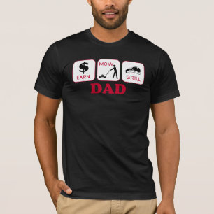 Erwerben Sie. Mähen Sie. Grill T-Shirt