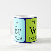Erwin Periodenname Tasse (Vorderseite Links)